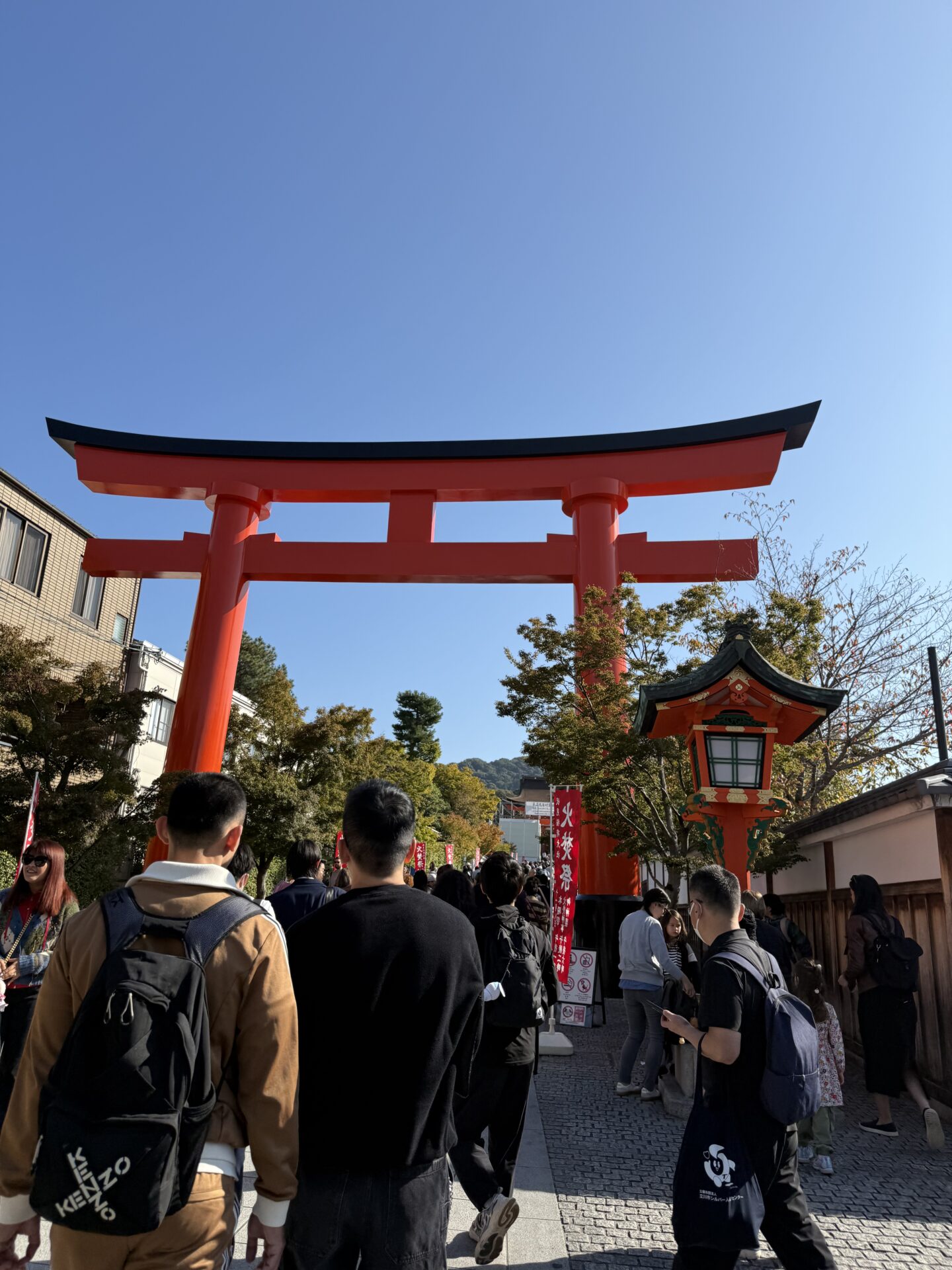 京都伏見稲荷大社参拝